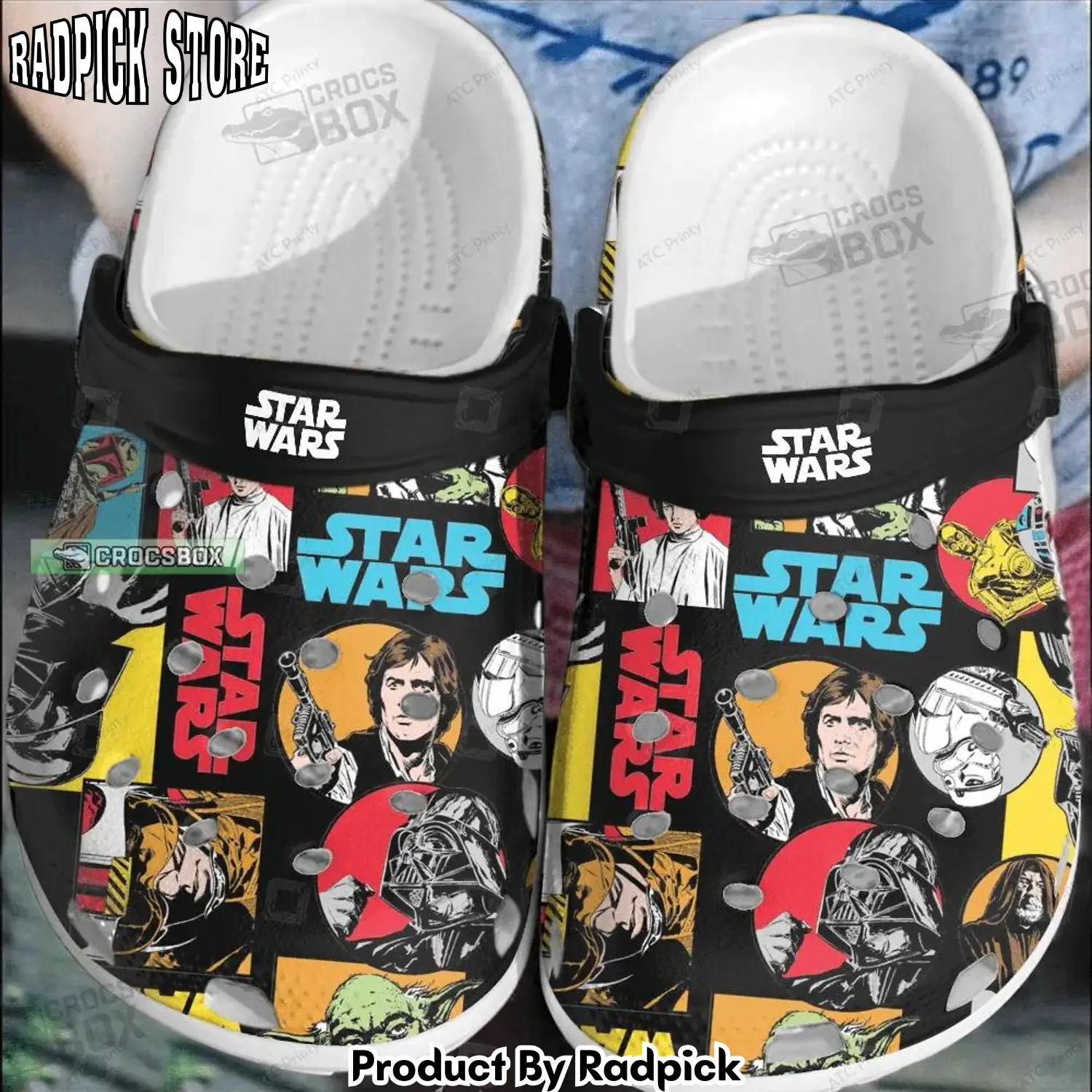 Radpick star wars characters crocss shoes rp6521231